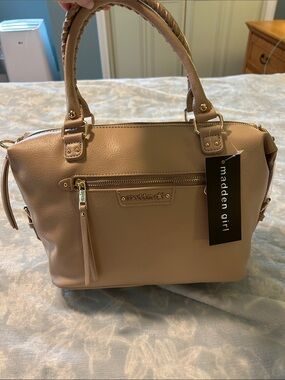Madden Girl Taupe Bowler